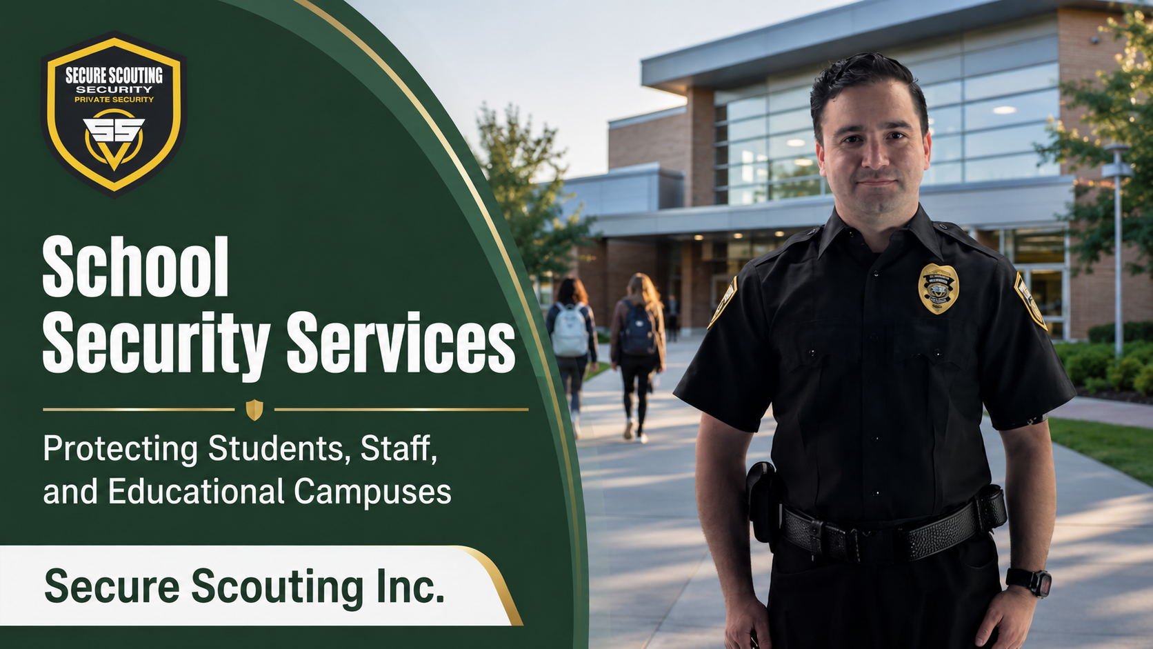 School Security Services Protecting Students Staff and Educational Campuses