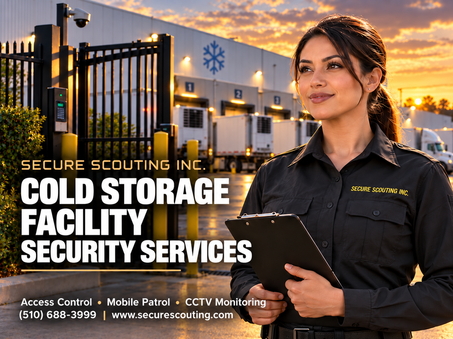 Cold Storage Facility Security Services by Secure Scouting Inc.